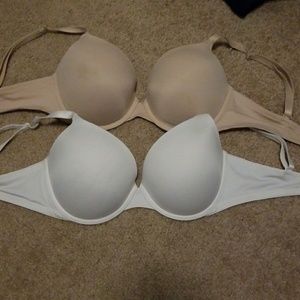 Pink push up bras 34DD